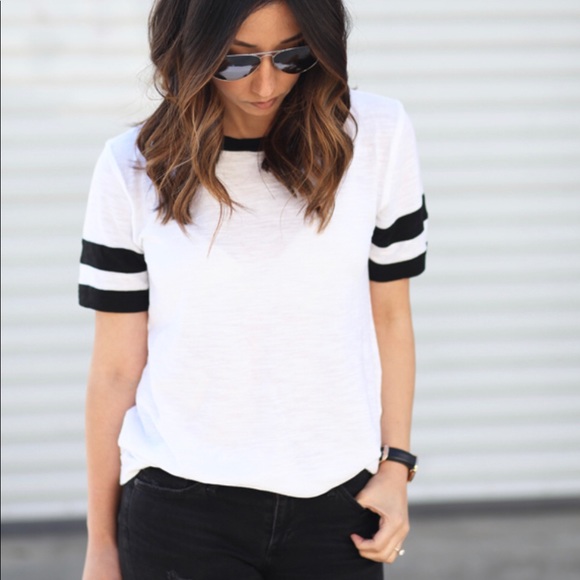 Banana Republic Tops - ✨3/$30 Banana Republic Varsity T-shirt